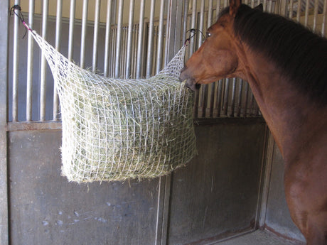 Freedom Feeder: the original slow feed hay net