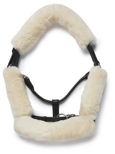 Sheepskin tack covers by Fleeceworks