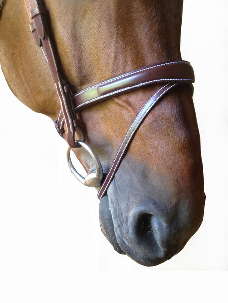 Silver Crown Flash 3D noseband